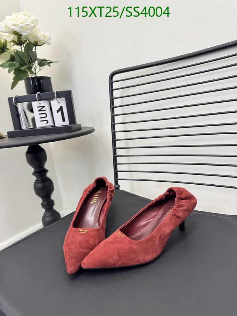 Prada-Women Shoes Code: SS4004 $: 115USD