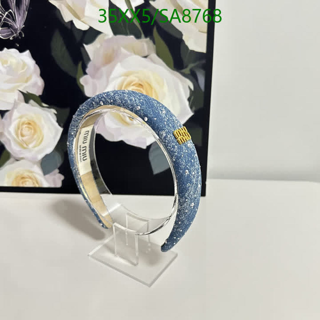 MIU MIU-Headband Code: SA8768 $: 35USD