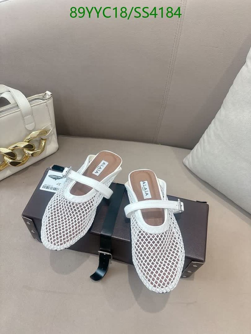 Alaia-Women Shoes Code: SS4184 $: 89USD