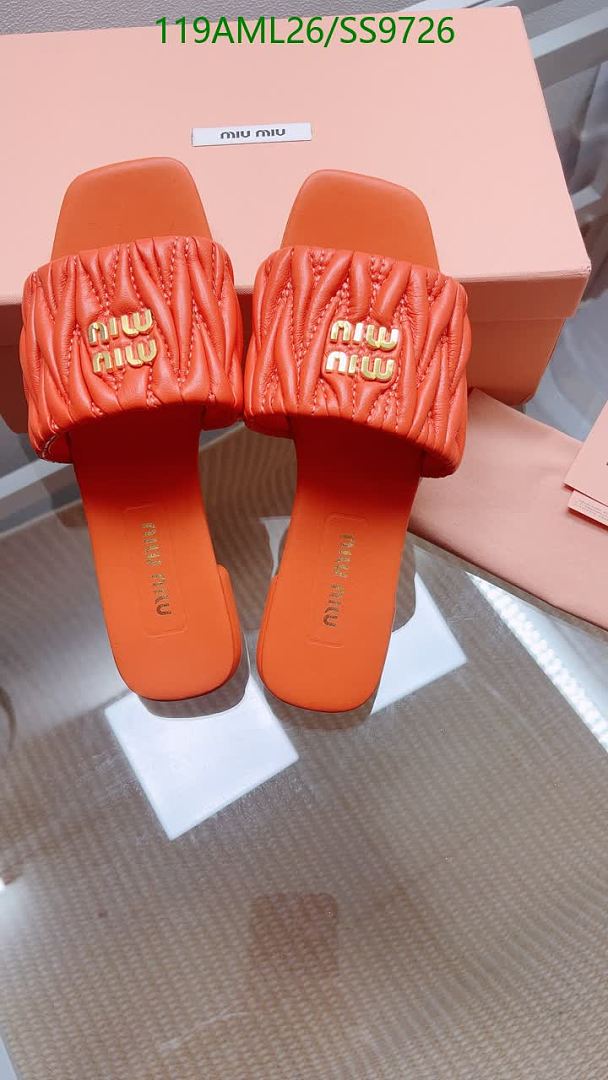 Miu Miu-Women Shoes Code: SS9726 $: 119USD
