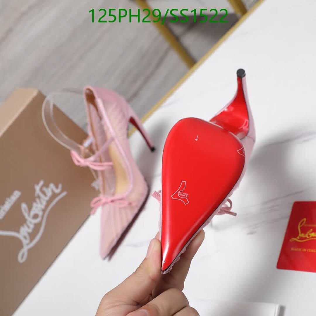 Christian Louboutin-Women Shoes Code: SS1522 $: 125USD