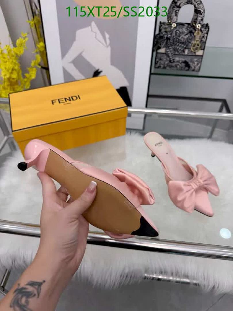 Fendi-Women Shoes Code: SS2033 $: 115USD