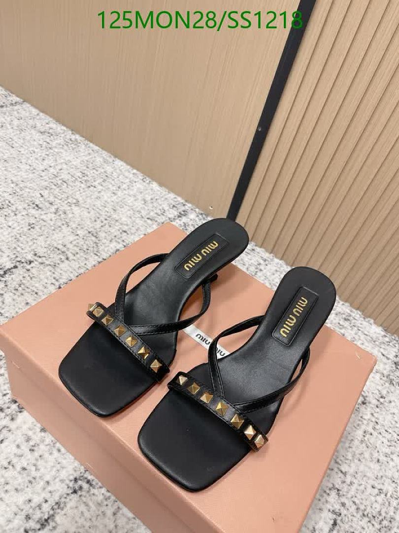 Miu Miu-Women Shoes Code: SS1218 $: 125USD