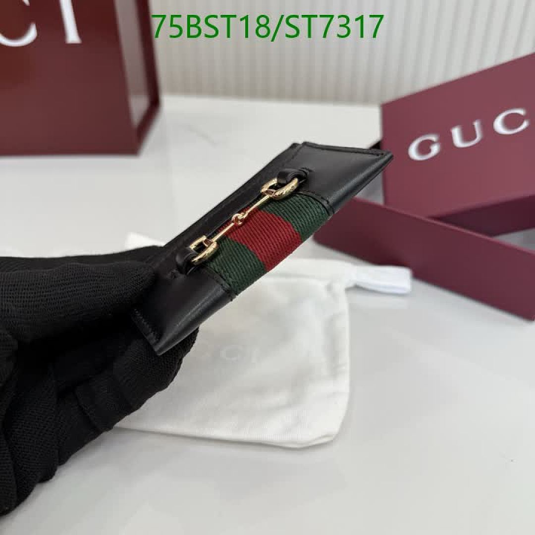 Gucci-Wallet Mirror Quality Code: ST7317 $: 75USD
