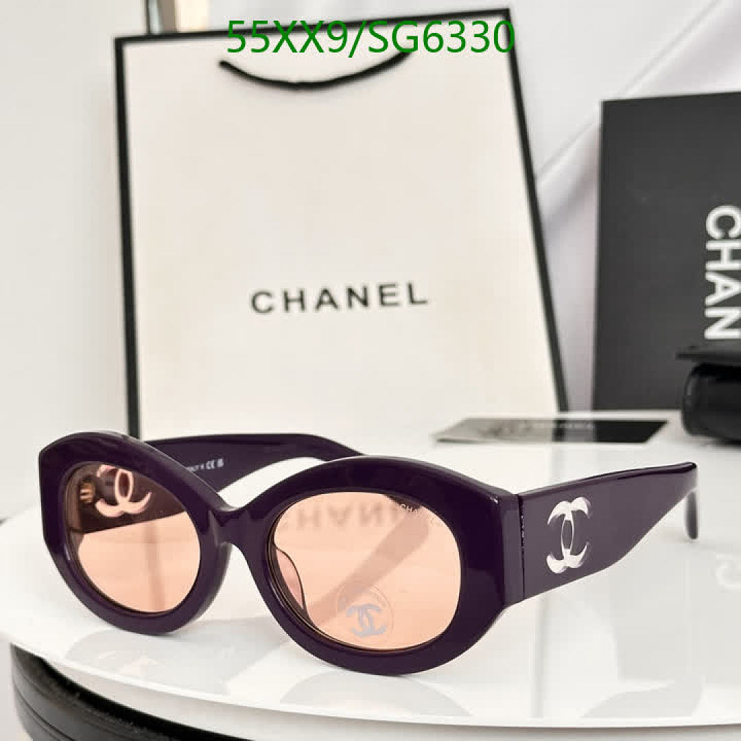 Chanel-Glasses Code: SG6330 $: 55USD