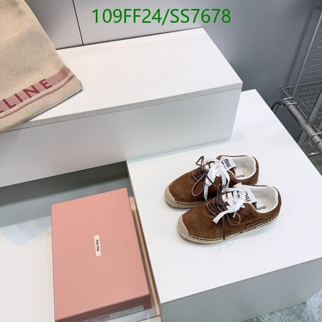 Miu Miu-Women Shoes Code: SS7678 $: 109USD