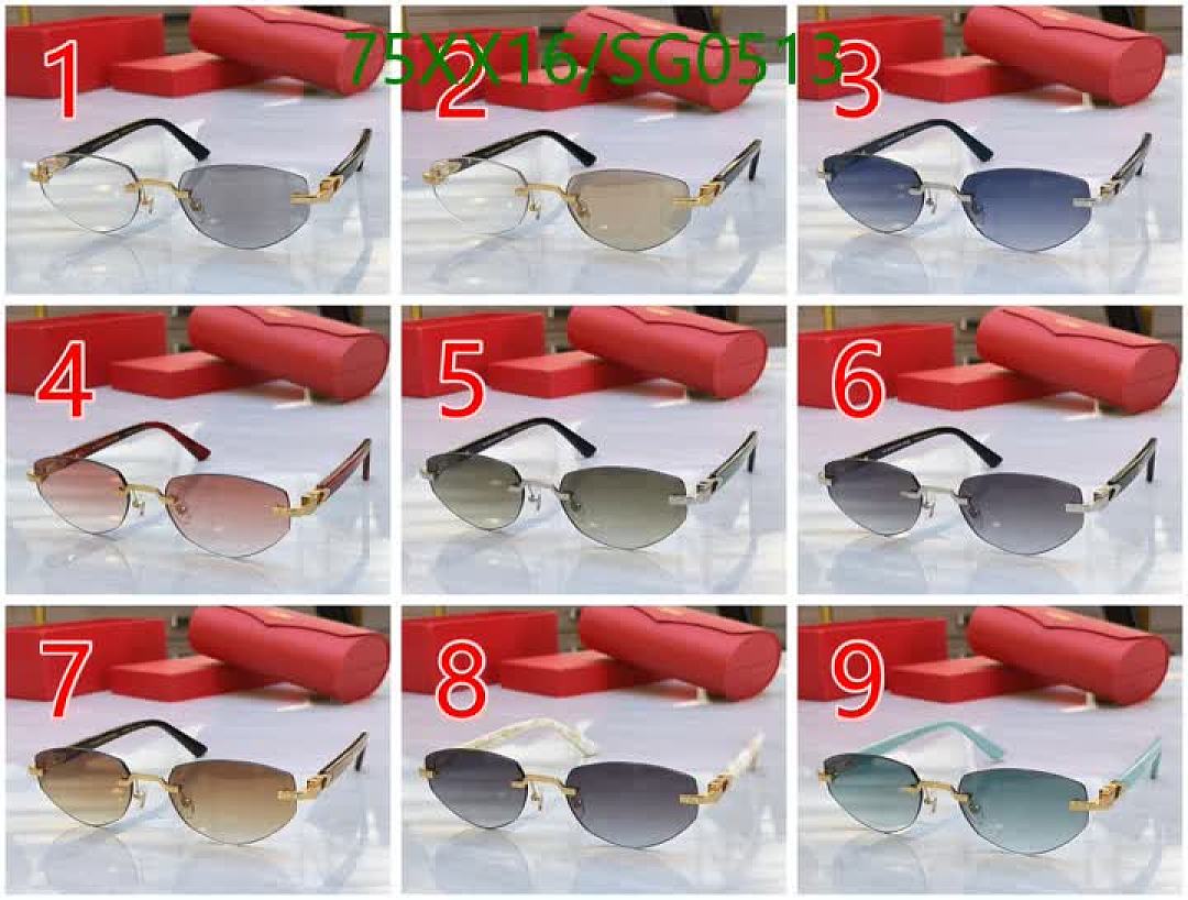 Cartier-Glasses Code: SG0513 $: 75USD