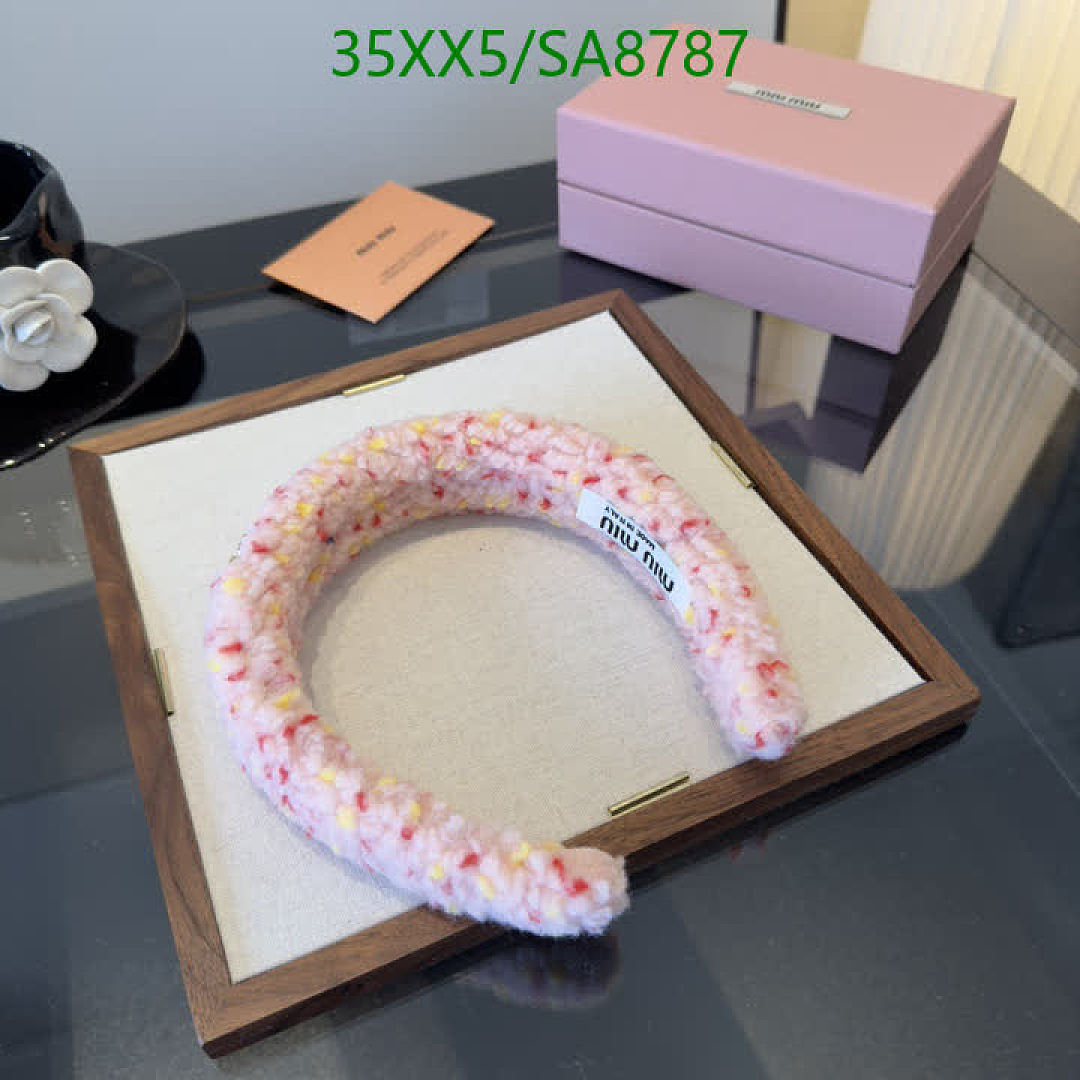 MIU MIU-Headband Code: SA8787 $: 35USD