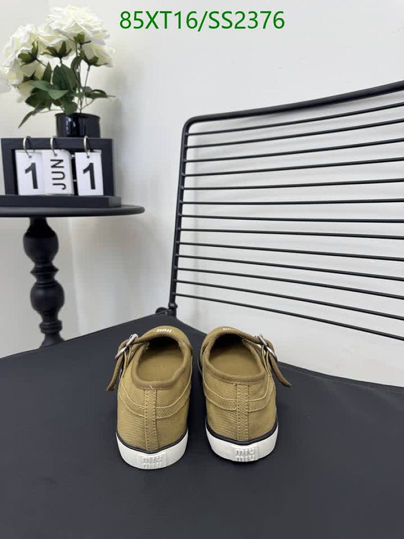 Miu Miu-Women Shoes Code: SS2376 $: 85USD