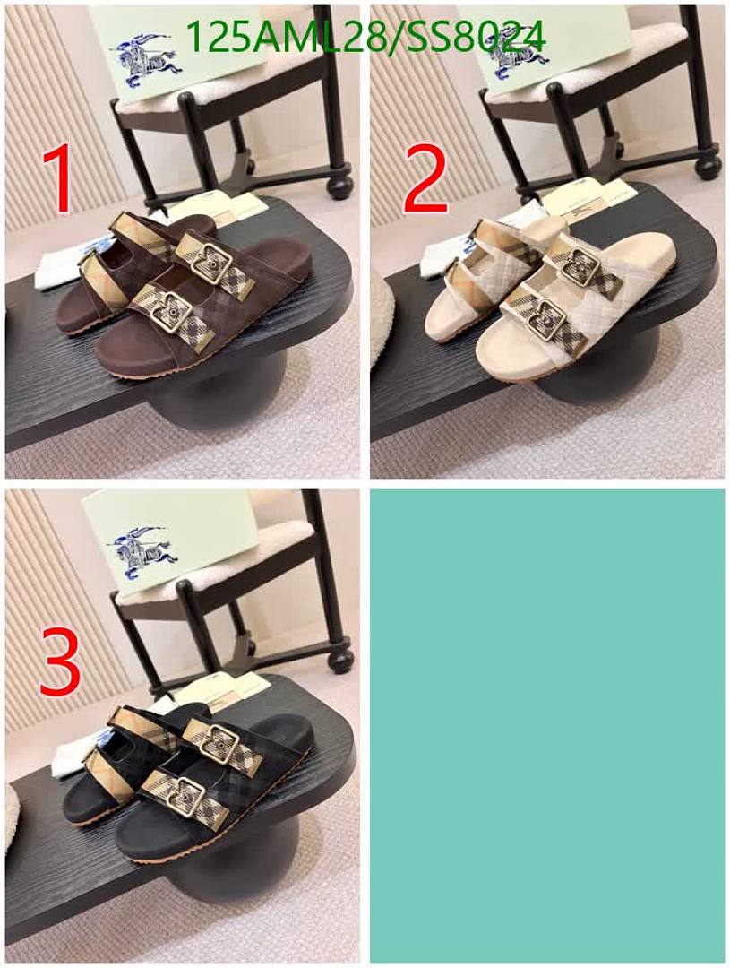 Burberry-Women Shoes Code: SS8024 $: 125USD
