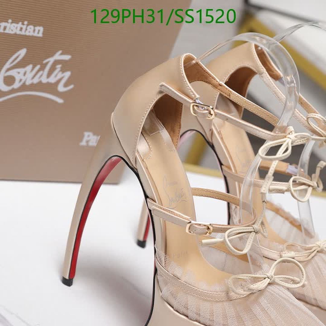 Christian Louboutin-Women Shoes Code: SS1520 $: 129USD