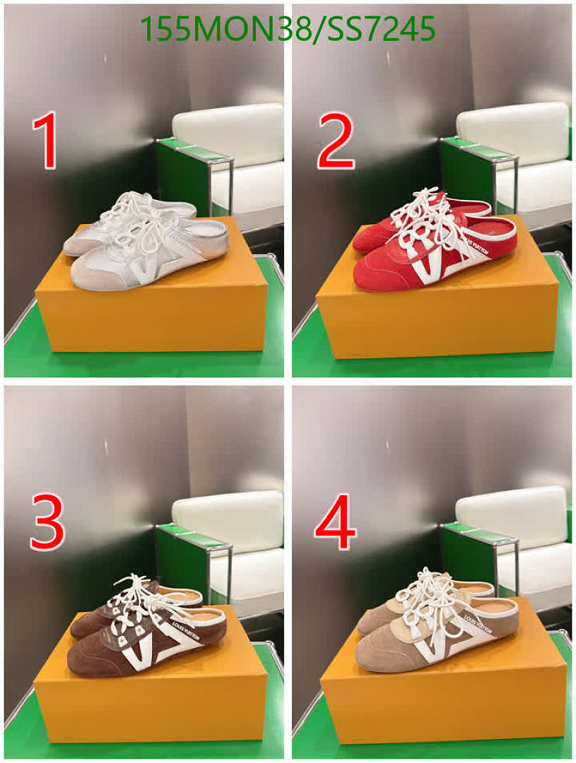 LV-Women Shoes Code: SS7245 $: 155USD