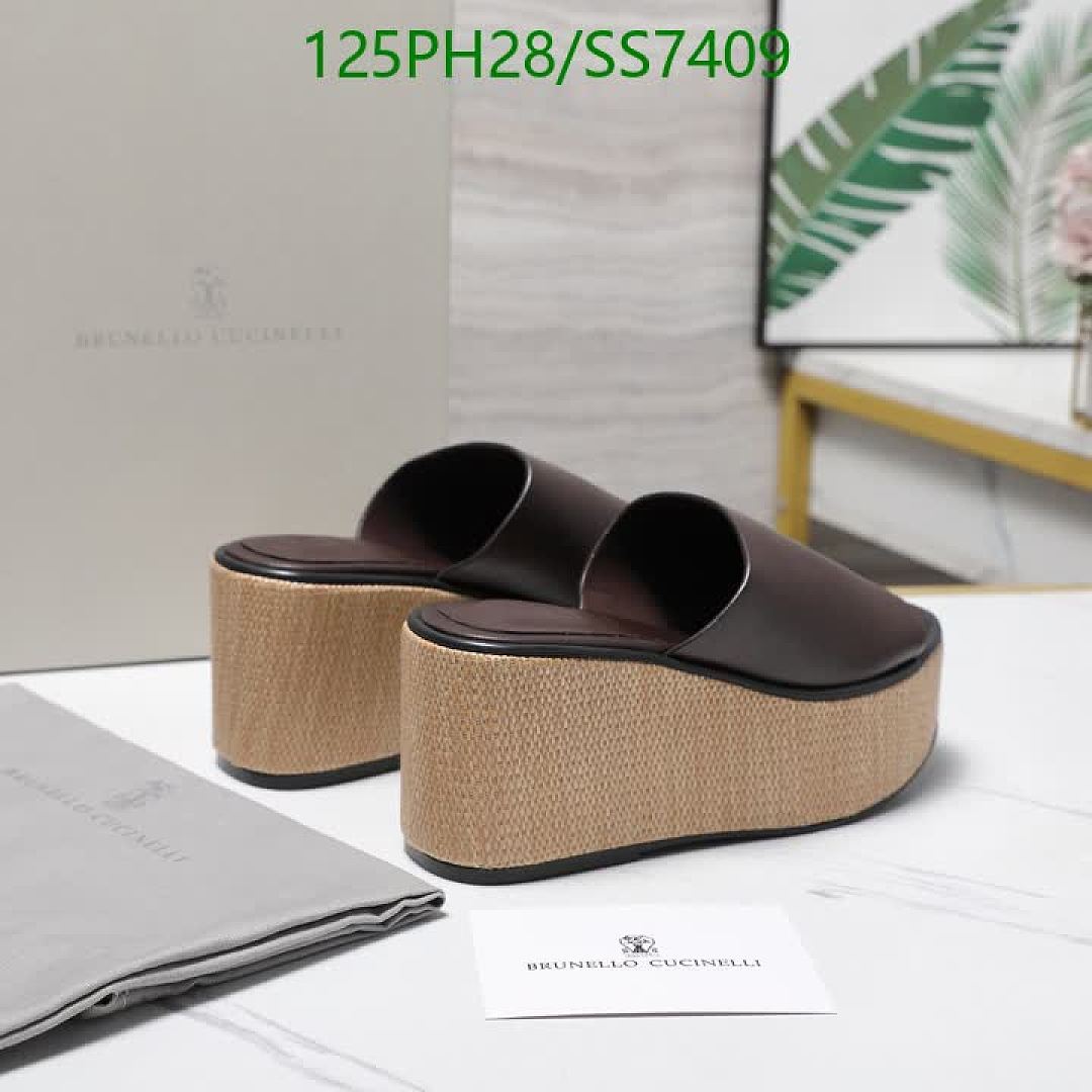 Brunello Cucinelli-Women Shoes Code: SS7409 $: 125USD