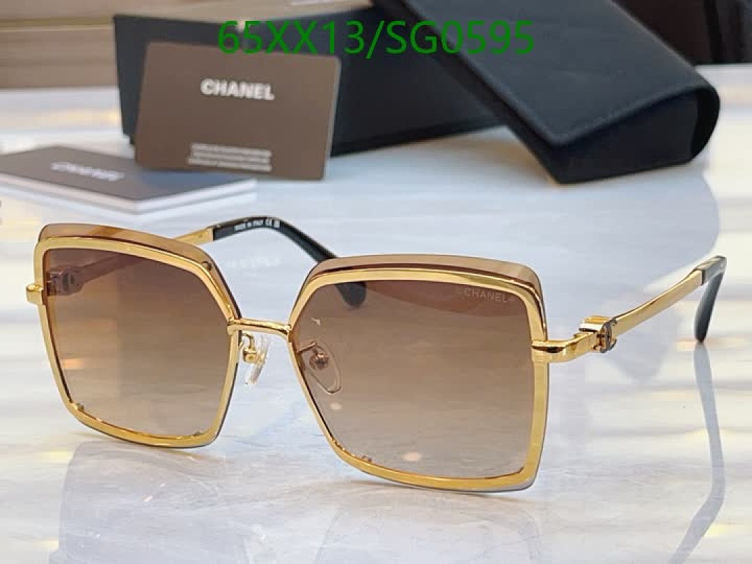 Chanel-Glasses Code: SG0595 $: 65USD