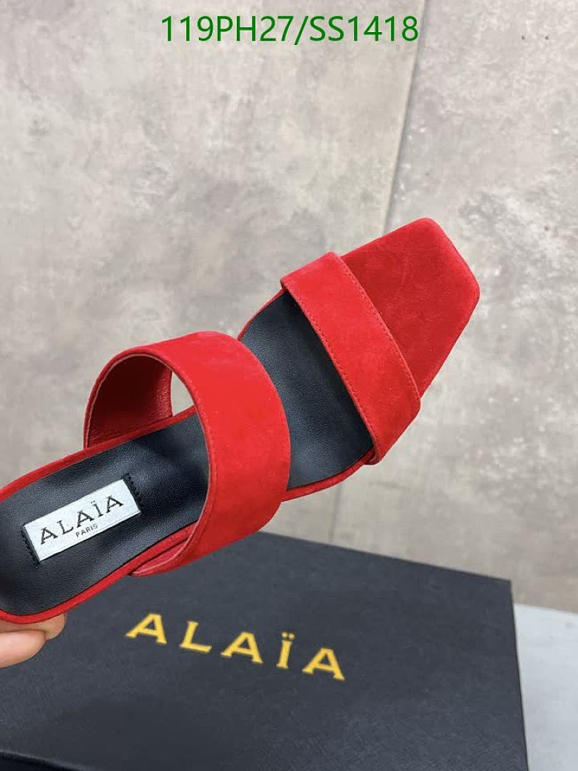 Alaia-Women Shoes Code: SS1418 $: 119USD
