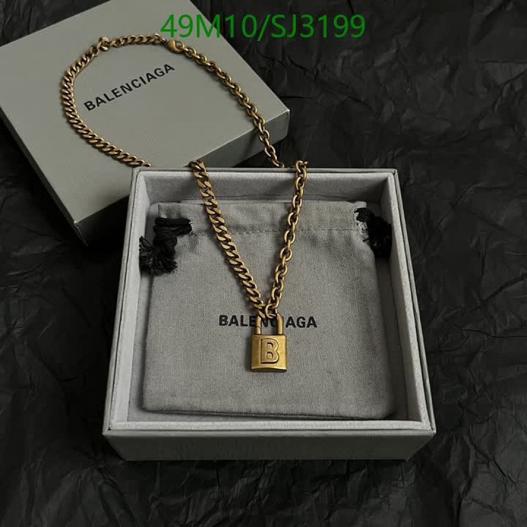 Balenciaga-Jewelry Code: SJ3199 $: 49USD