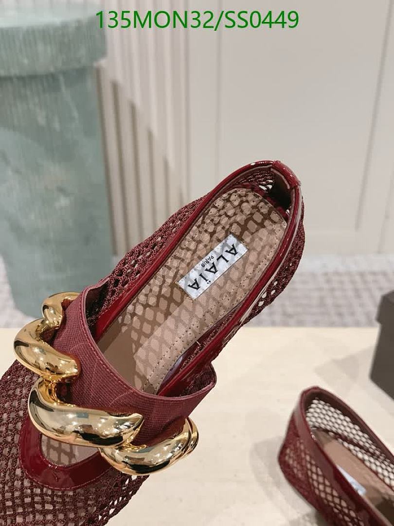 Alaia-Women Shoes Code: SS0449 $: 135USD