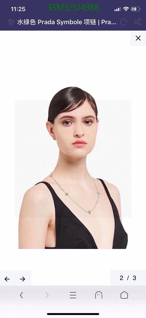 Prada-Jewelry Code: SJ4988 $: 35USD