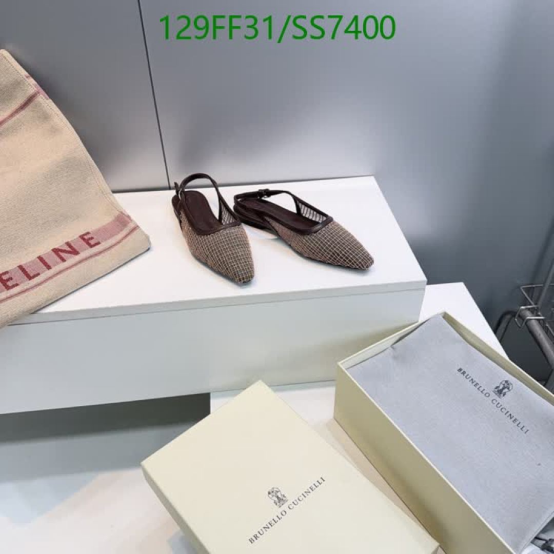 Brunello Cucinelli-Women Shoes Code: SS7400 $: 129USD