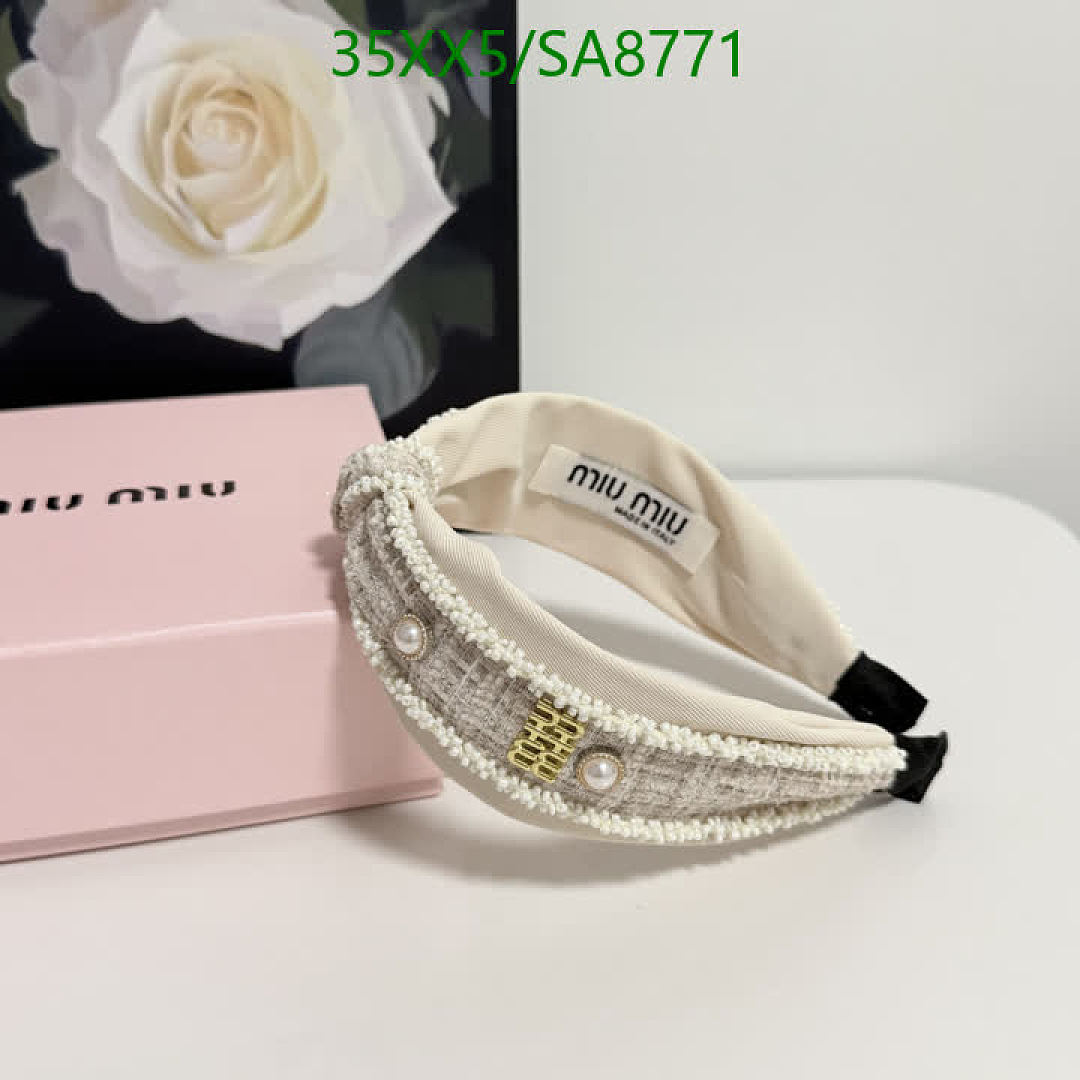 MIU MIU-Headband Code: SA8771 $: 35USD