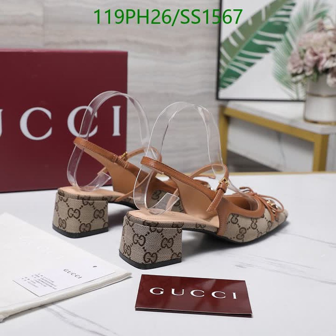 Gucci-Women Shoes Code: SS1567 $: 119USD