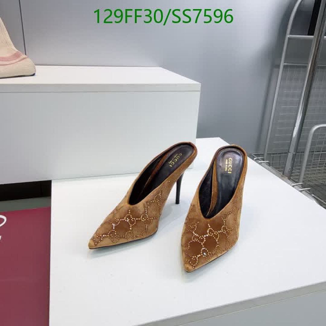 Gucci-Women Shoes Code: SS7596 $: 129USD