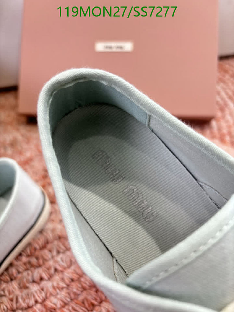 Miu Miu-Women Shoes Code: SS7277 $: 119USD