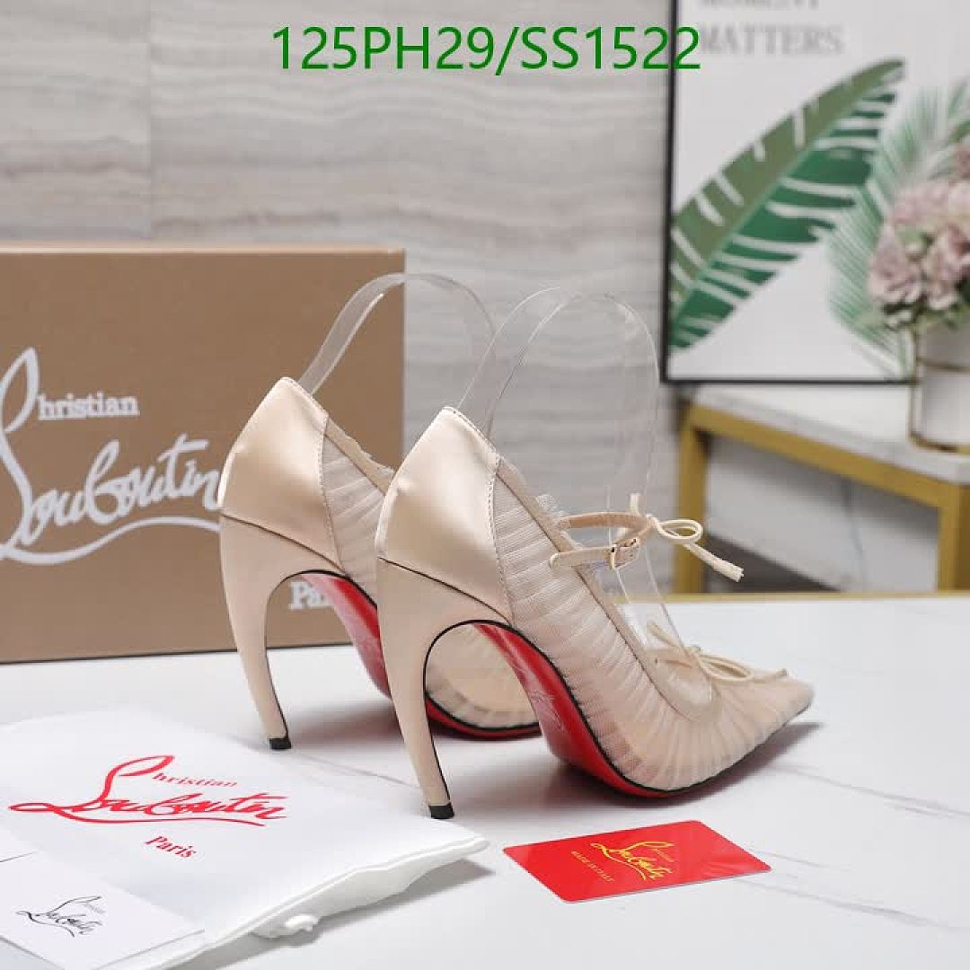 Christian Louboutin-Women Shoes Code: SS1522 $: 125USD