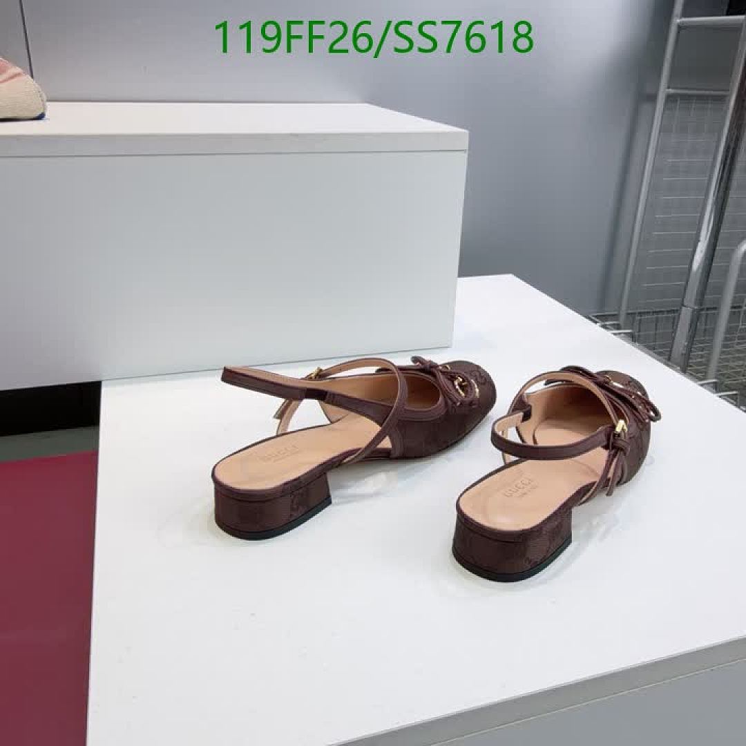 Gucci-Women Shoes Code: SS7618 $: 119USD