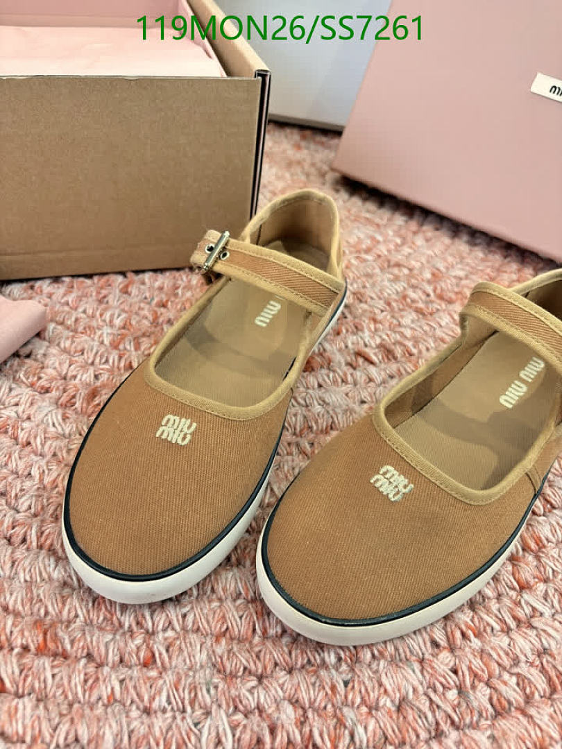 Miu Miu-Women Shoes Code: SS7261 $: 119USD