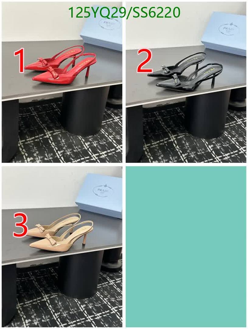 Prada-Women Shoes Code: SS6220 $: 125USD