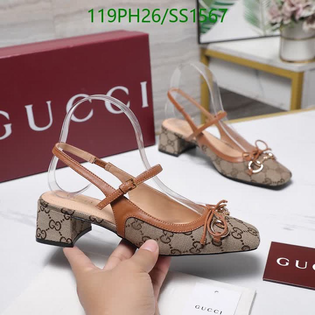 Gucci-Women Shoes Code: SS1567 $: 119USD