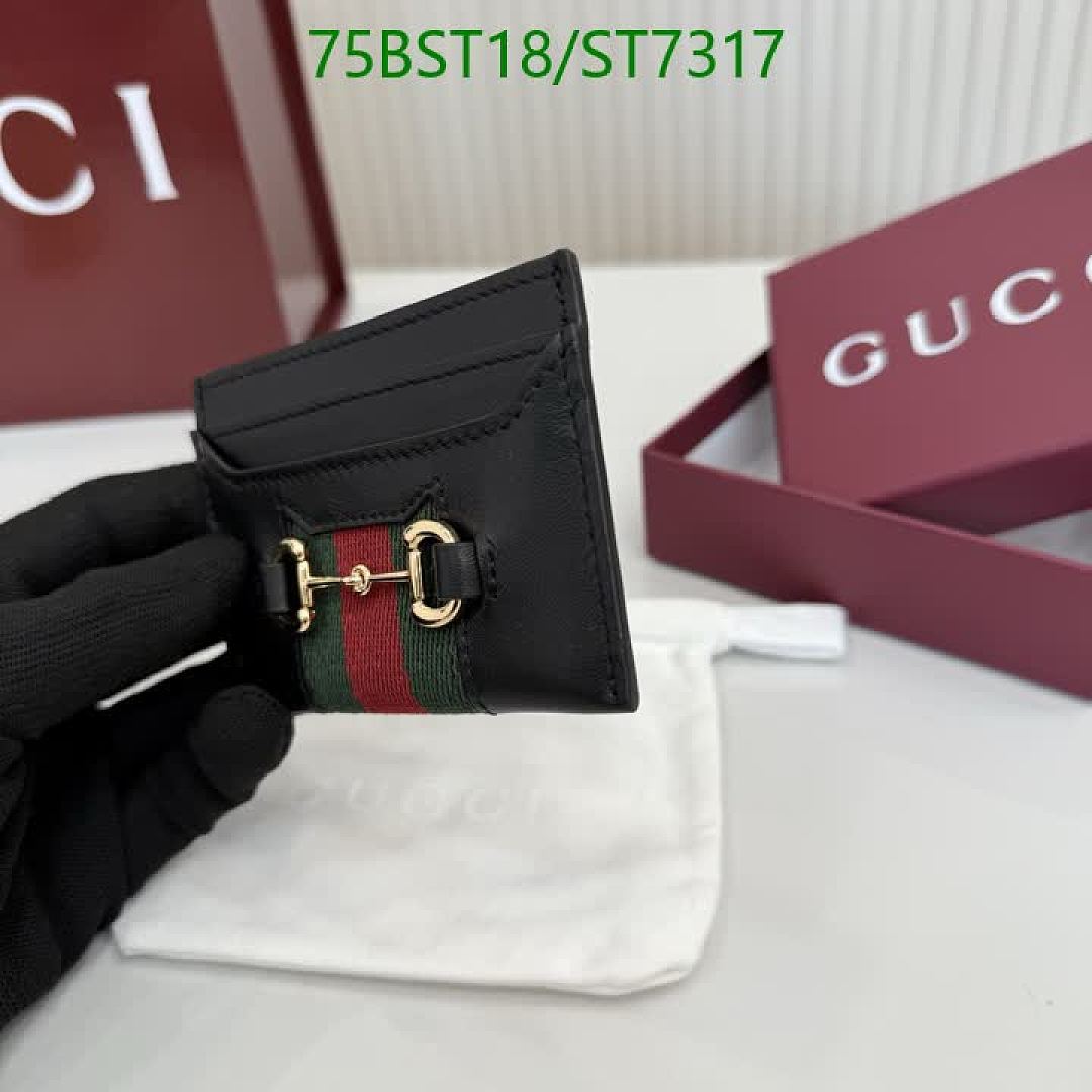 Gucci-Wallet Mirror Quality Code: ST7317 $: 75USD