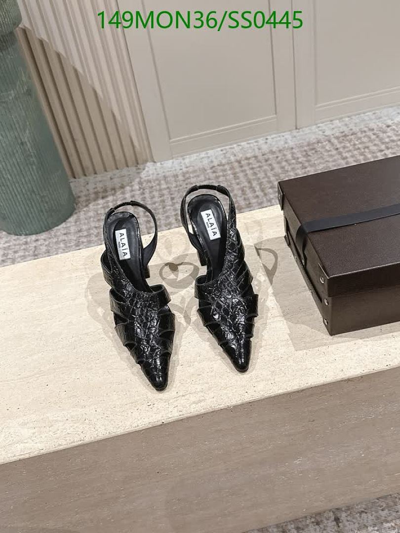 Alaia-Women Shoes Code: SS0445 $: 149USD