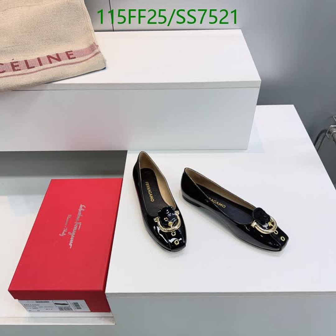 Ferragamo-Women Shoes Code: SS7521 $: 115USD