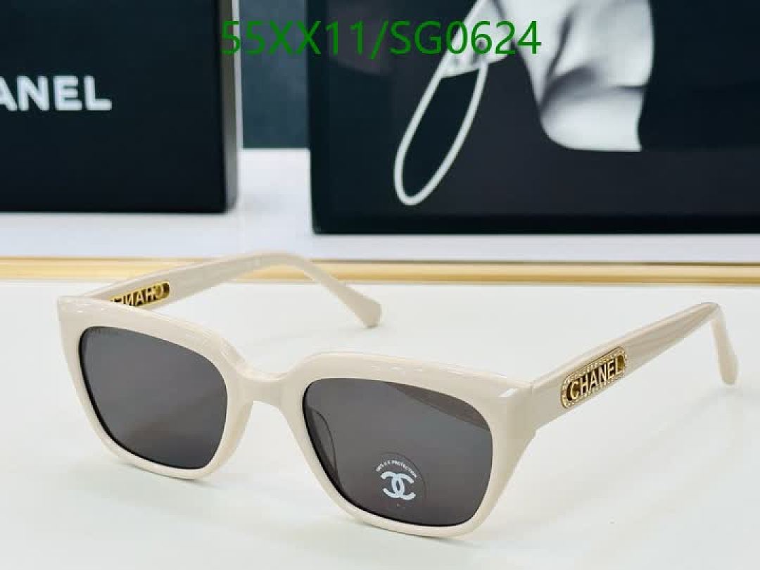 Chanel-Glasses Code: SG0624 $: 55USD