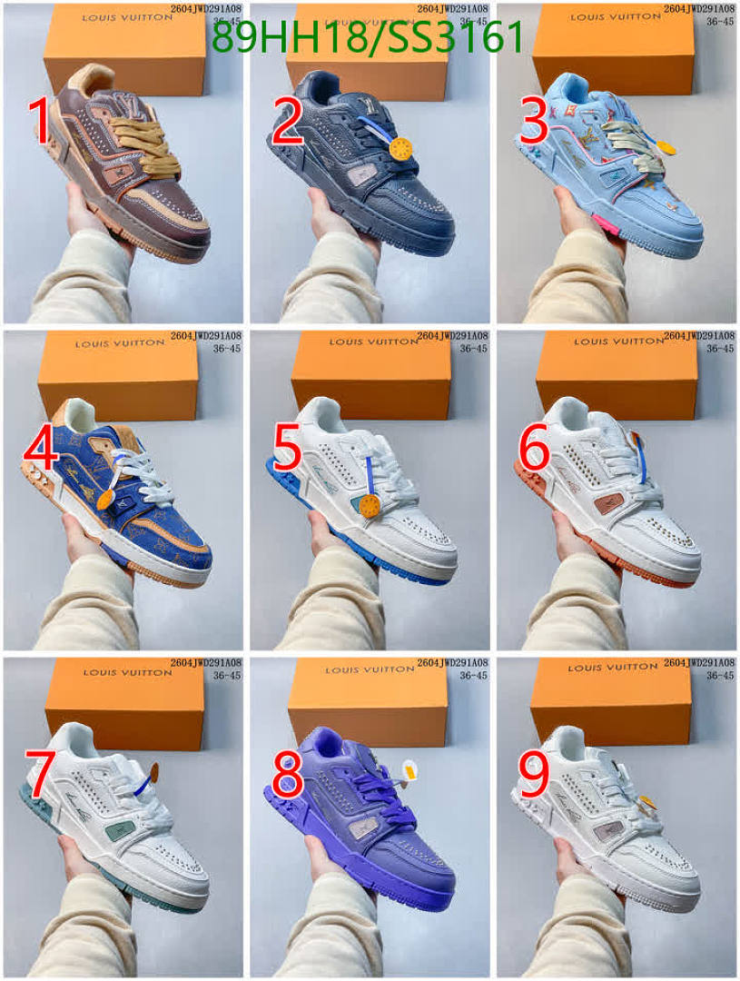 LV-Men shoes Code: SS3161 $: 89USD