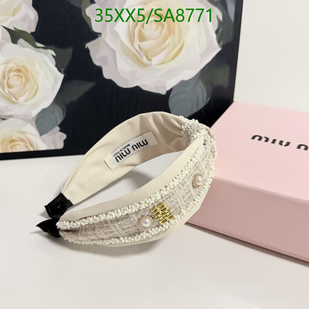 MIU MIU-Headband Code: SA8771 $: 35USD