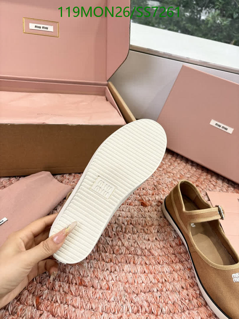 Miu Miu-Women Shoes Code: SS7261 $: 119USD