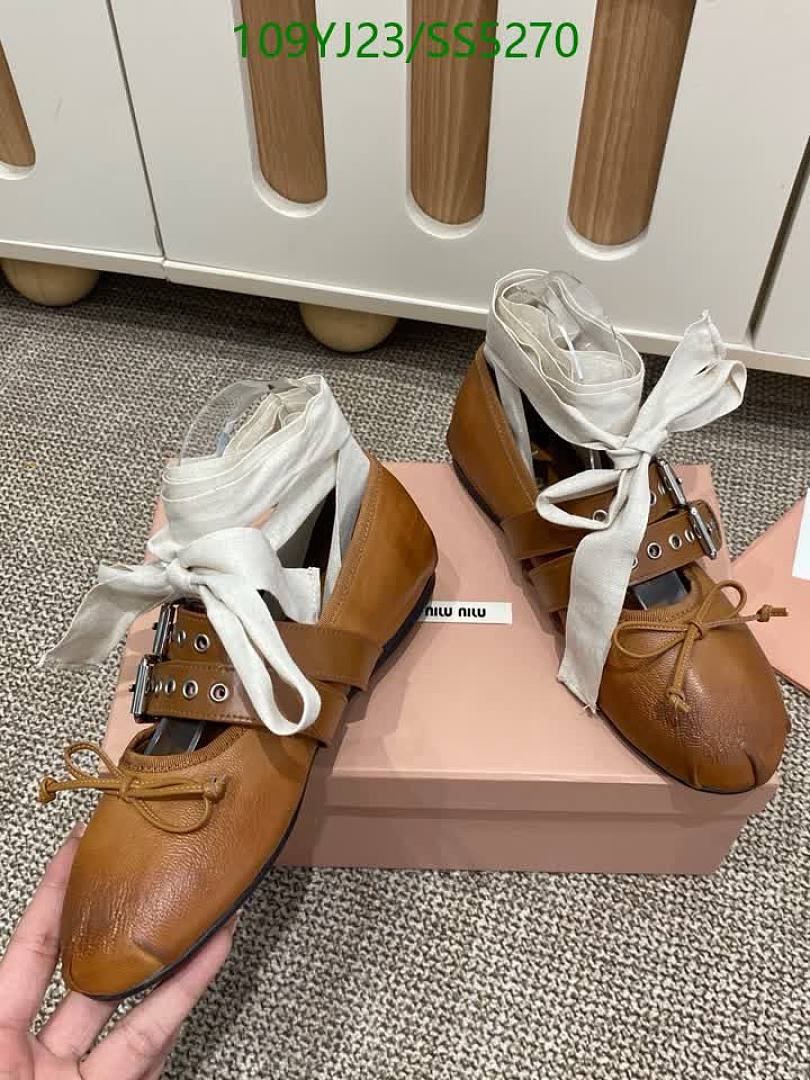 Miu Miu-Women Shoes Code: SS5270 $: 109USD