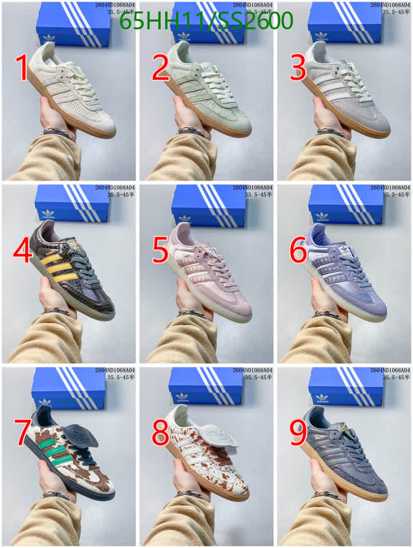 Adidas-Men shoes Code: SS2600 $: 65USD