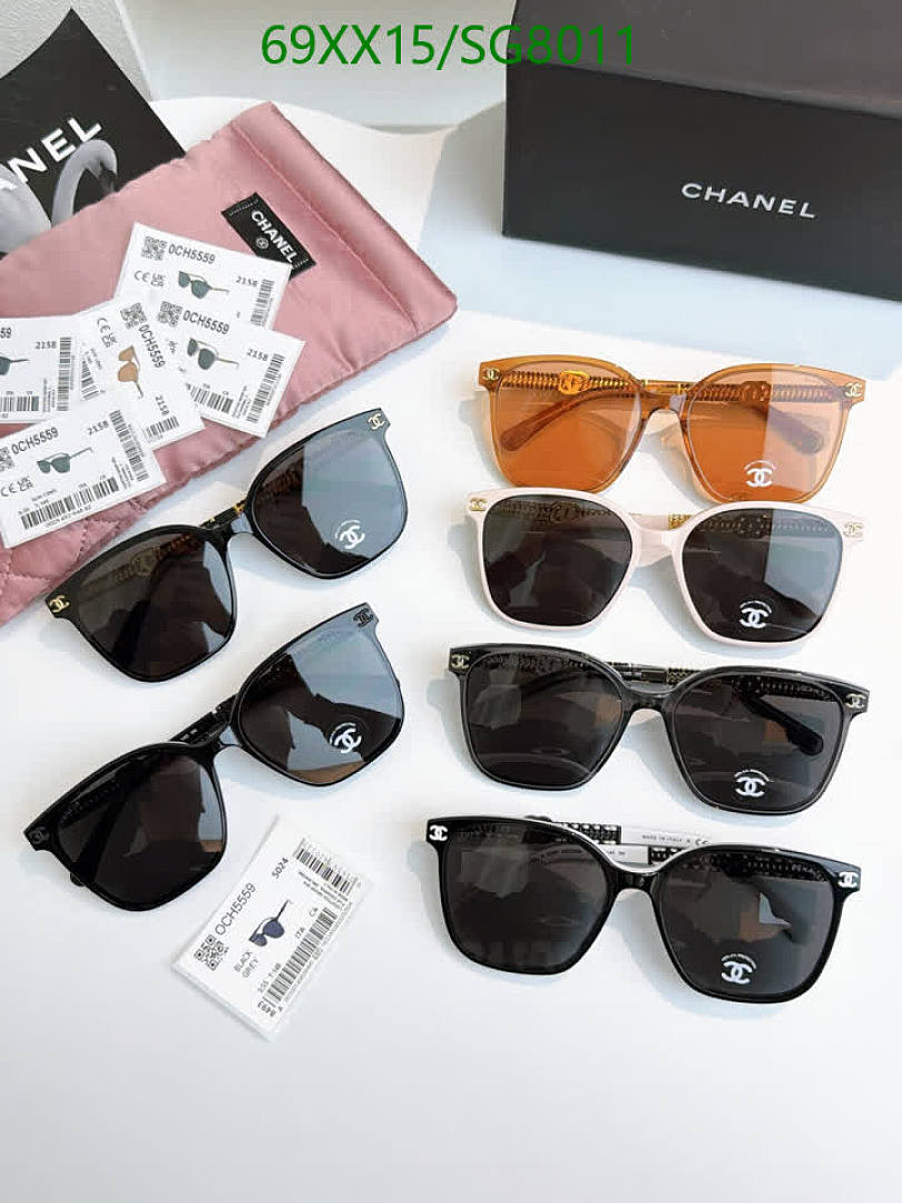 Chanel-Glasses Code: SG8011 $: 69USD