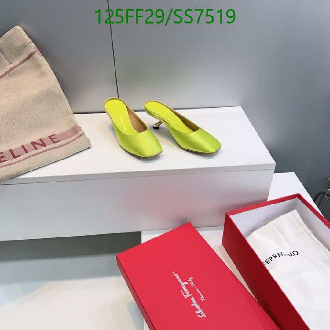 Ferragamo-Women Shoes Code: SS7519 $: 125USD