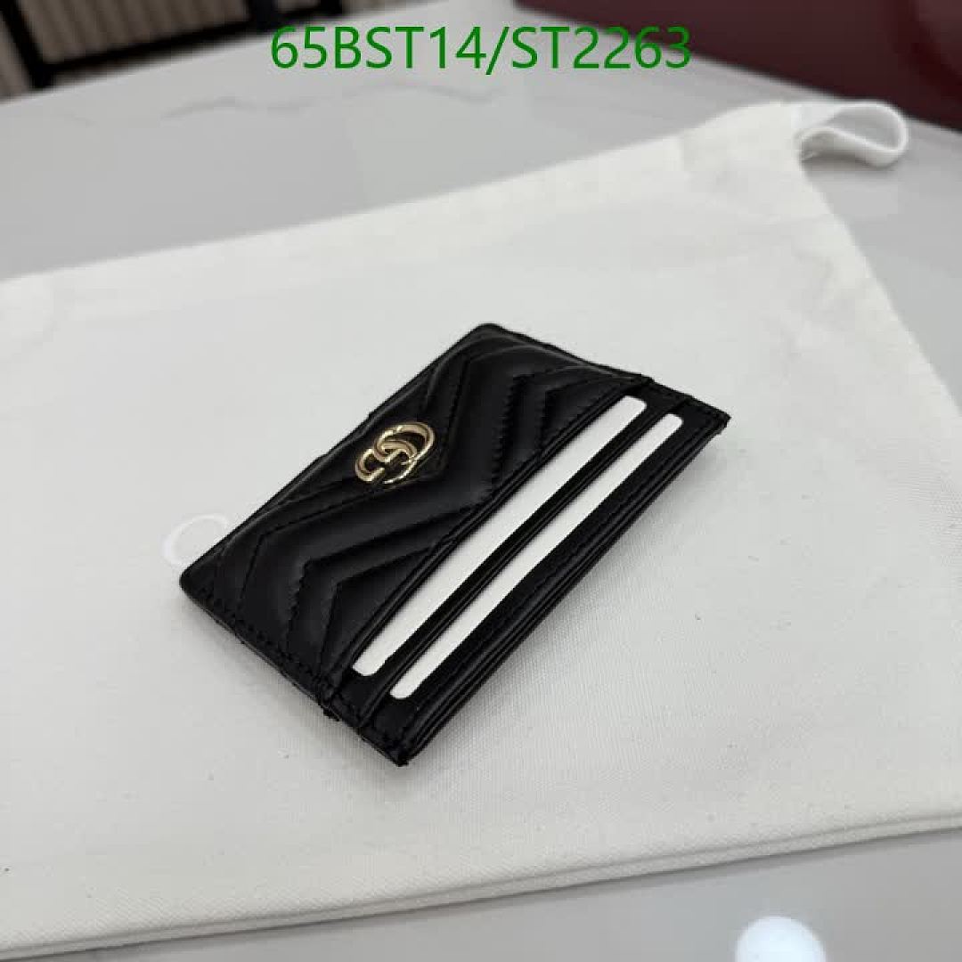 Gucci-Wallet Mirror Quality Code: ST2263 $: 65USD