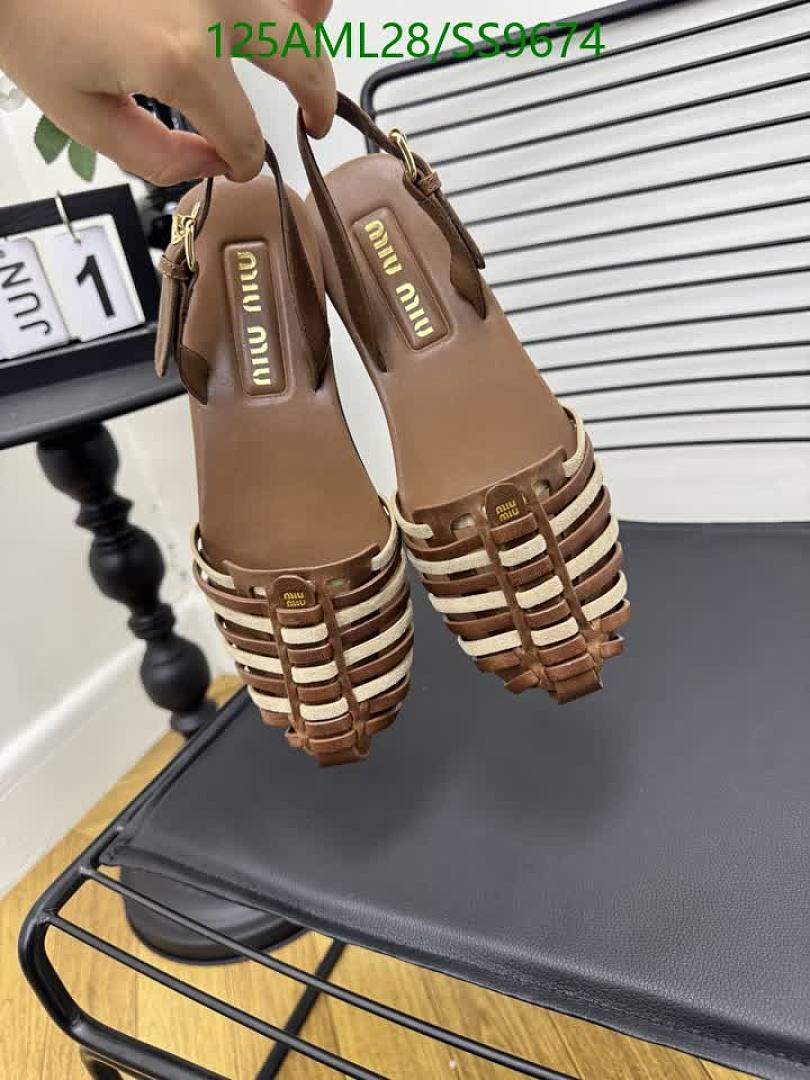 Miu Miu-Women Shoes Code: SS9674 $: 125USD