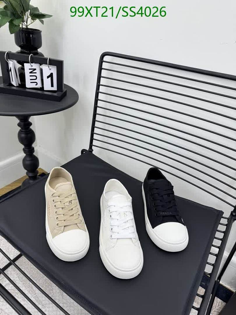 Prada-Women Shoes Code: SS4026 $: 99USD