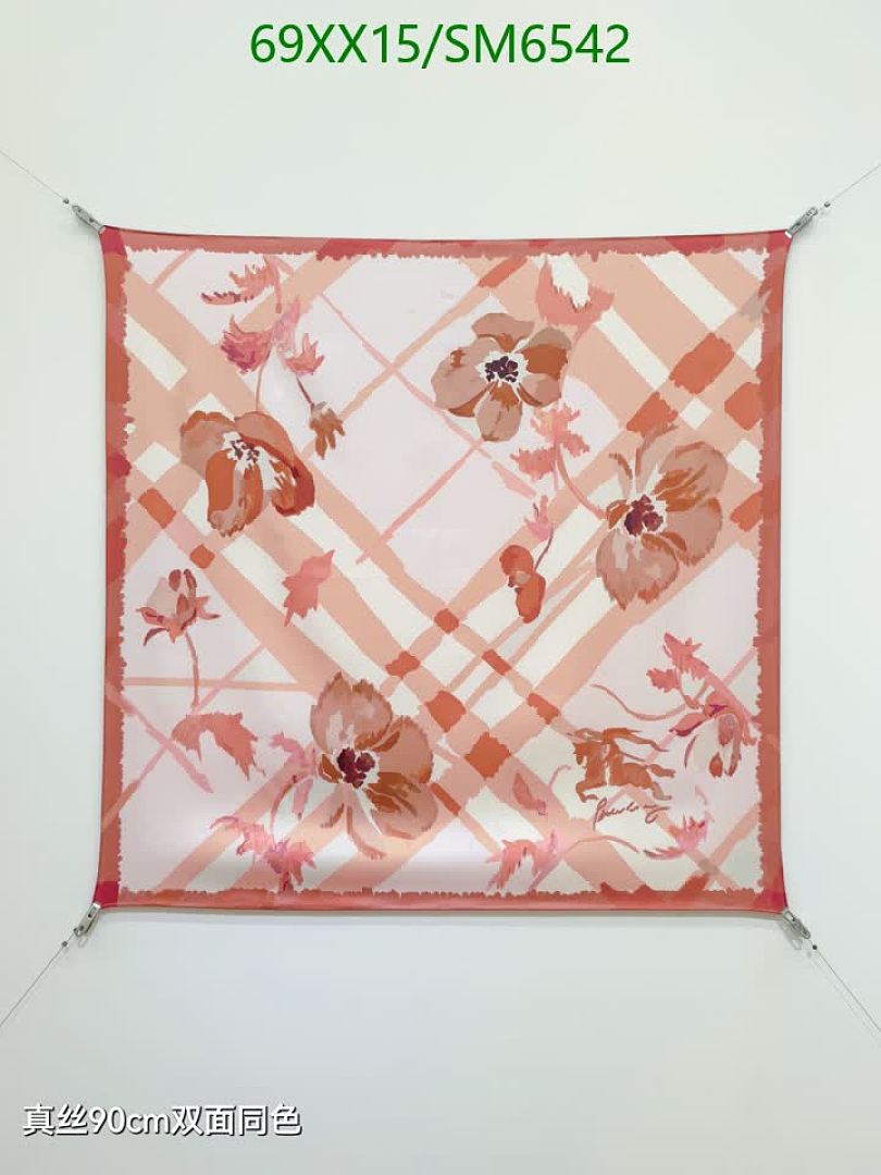 Burberry-Scarf Code: SM6542 $: 69USD