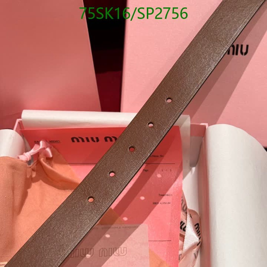 MIU MIU-Belts Code: SP2756 $: 75USD