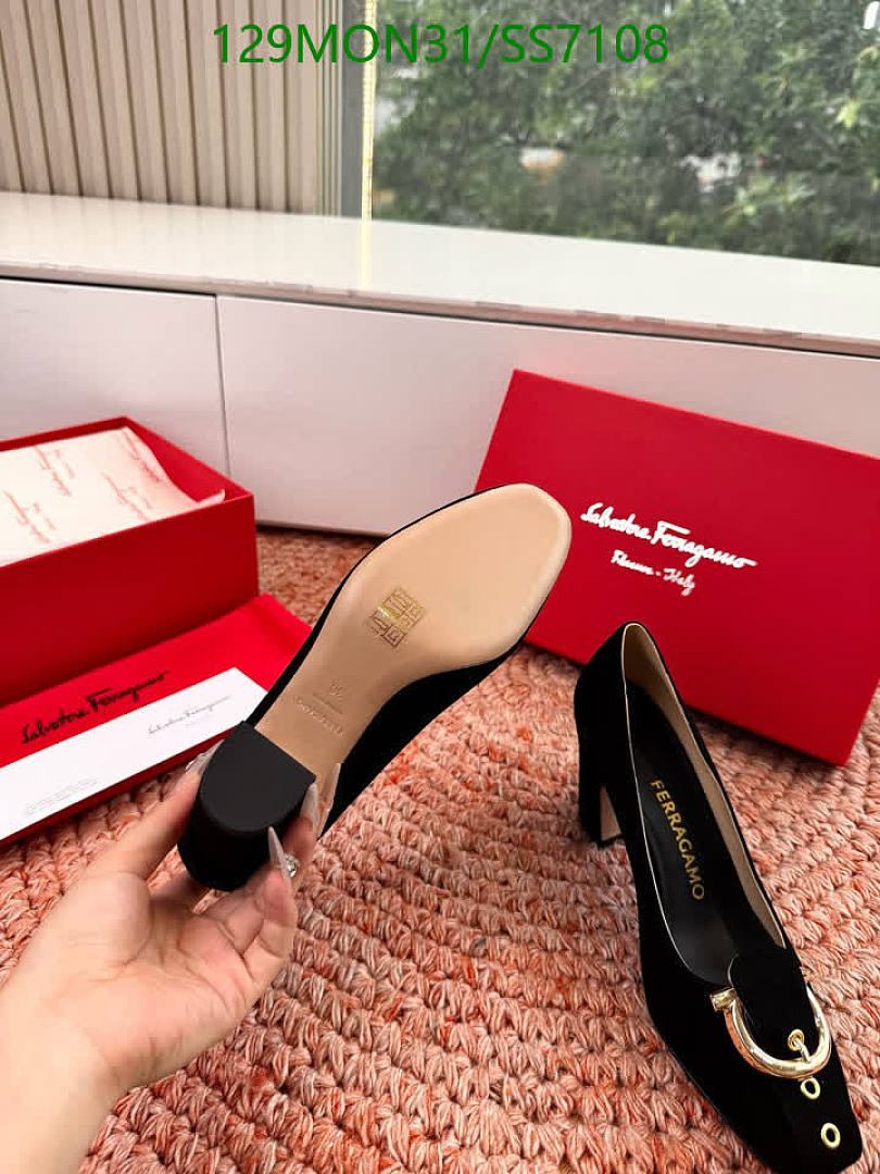 Ferragamo-Women Shoes Code: SS7108 $: 129USD