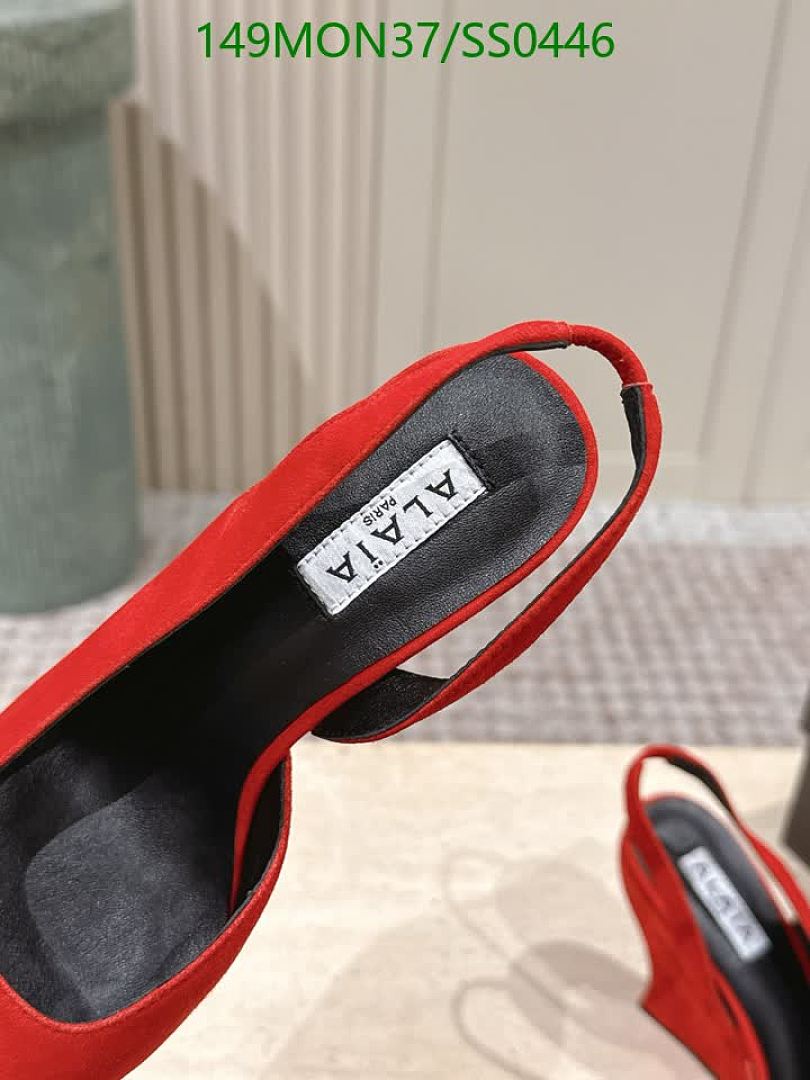 Alaia-Women Shoes Code: SS0446 $: 149USD